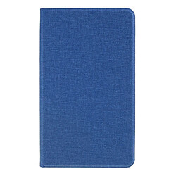 Etui en PU avec support bleu pour votre Samsung Galaxy Tab A 8.0 Wi-Fi (2019) SM-T290