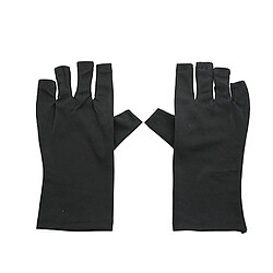 INF Gants de protection UV pour lumière UV/lampe UV 1 paire Noir