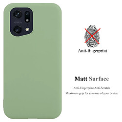 Cadorabo Coque Oppo FIND X5 PRO Etui en Vert