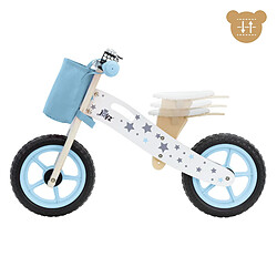 Vélo d'exercice pour enfants à partir de 2 ans 85x54 cm bleu clair en bois Joyz pas cher