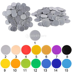 100x 25 Mm En Plastique Casino Jetons De Poker Bingo Marqueurs Jeton Jouet Cadeau Rouge pas cher