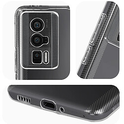 Avizar Coque pour Xiaomi Poco F5 Pro Souple Caméra Protégé Classic Case Transparent pas cher