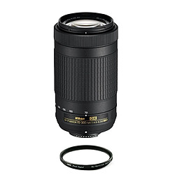 NIKON AF-P 70-300MM F4.5-6.3G ED DX (20061) + HOYA 58mm PRO 1D Protector