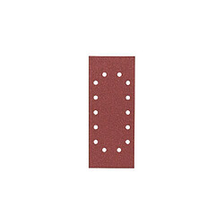 BOSCH Feuilles abrasives C430 pour ponceuse vibrante - 14 trous - Pack de 10 - 115 x 280 mm - Grain 80