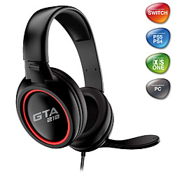 Casque audio gamer Advance GTA210 stéréo compatible PC, PS5 / PS4, XBOX SERIES X|S / XBOX ONE - 40mm