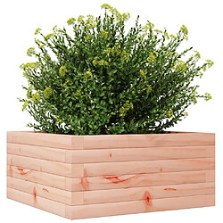 Avis vidaXL Jardinière 50x50x23 cm bois massif douglas