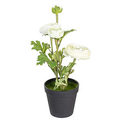 BigBuy Home Plante décorative Polyester Polyéthylène Fer Fleur 11 x 11 x 36 cm