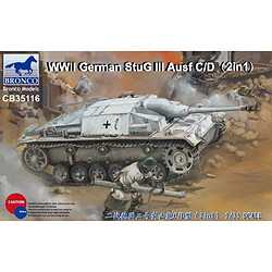 Bronco Models Maquette Char Wwii German Sturmgeschütz Iii Ausf C/d