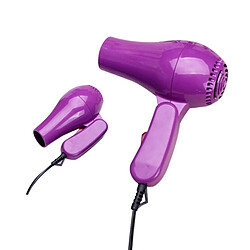 Totalcadeau Mini-sèche cheveux pliable