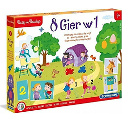 Clementoni Apprendre à jouer 8 jeux éducatifs