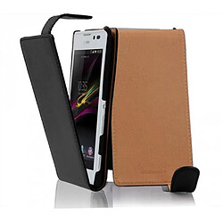 Cadorabo Coque Sony Xperia C Etui en Noir