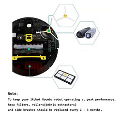 Acheter INF Accessoires pour l'iRobot Roomba série 900 800 15 pièces MultiColor