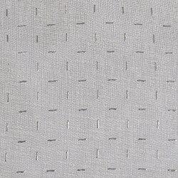 Atmosphera, Createur D'Interieur Voilage design 3D Croix - 140 x 240 cm - Gris