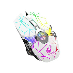 Yonis Souris Gaming Sans Fil 2400 DPI Silencieuse Lumineuse