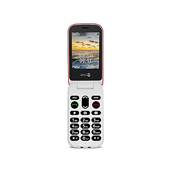 Acheter Doro 6040 Téléphone portable avec couvercle Dual SIM Rouge (Red/White)