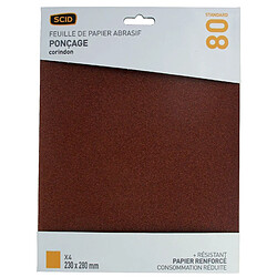 Papier corindon SCID Grain 80 x4