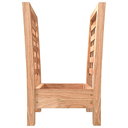 Avis vidaXL Porte-revues 40x26,5x38,5 cm Bois massif de noyer