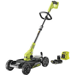 Tondeuse autotractée RYOBI RY18LMC30A-120 - 18V - Lageur de coupe 30cm - Fonction mulching - Batterie lithium + chargeur fournis