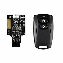 SilverStone SST-ES02-USB - Télecommande sans-fil 2.4G pour allumer/redémarrer l'ordinateur, USB 2.0 9-Pin