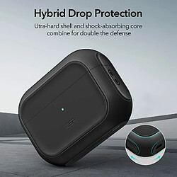 Acheter ESR Coque Douce avec HaloLock Compatible avec AirPods Pro 2022/2019, Fixation et Recharge Magnétique, Protection Contre Chute, Design Facile à Ouvrir, Voyant LED Visible, Noir