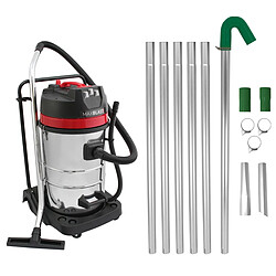 Monstershop Perche d'Aspiration pour Gouttière 7.2m & Aspirateur Industriel 80L