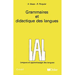 Grammaires et didactique des langues