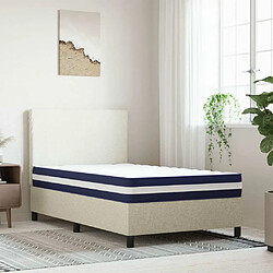 Maison Chic Matelas à ressorts ensachés dureté moyenne pour chambre, Matelas doux 100x200 cm -GKD25121