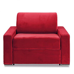 Inside 75 Fauteuil convertible DREAMER convertible EXPRESS 70*16 cm microfibre antara plus bordeaux