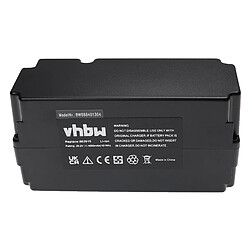 vhbw Batterie compatible avec Florabest FMR 600 A1 robot tondeuse (4000mAh, 28V, Li-ion)