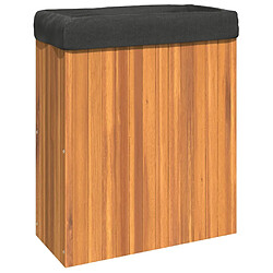 Maison Chic Jardinière,Bac à fleurs - pot de fleur 59x27,5x70 cm bois massif d'acacia -GKD36010