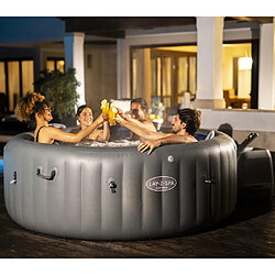 Acheter Spa gonflable rond santorini hydrojet pro 5 à 7 personnes - 60075 - BESTWAY