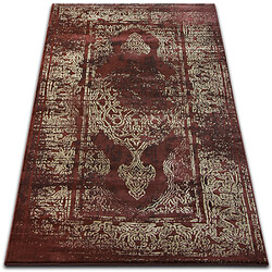 RUGSX Tapis DROP JASMINE 456 Rouillé Beige foncé 133x190 cm