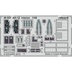 AH-1Z interior for Kitty Hawk - 1:48e - Eduard Accessories