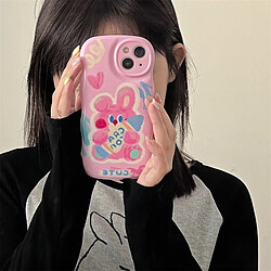 Avis GUPBOO Étui pour iPhoneXR Crayon Graffiti Bunny Cartoon Phone Case Girl Soft