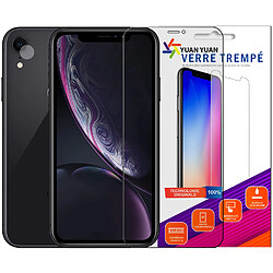 Verre trempé pour iPhone XR + Verre Trempé Camera Arrière Protecteur - 9H Film Protection en Verre Trempé - Visiodirect -