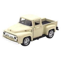 1/32 Modèle De Voiture En Alliage Haute Simulation Camions Véhicule Moulé Sous Pression Jouet Beige