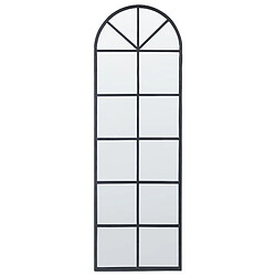 Beliani Miroir BROUAGE 120 cm Noir