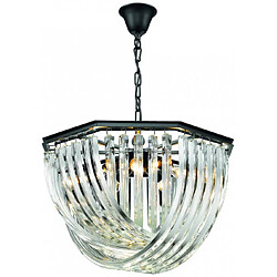 Luminaire Center Lustre Cristal MANCHESTER 5 Lumières