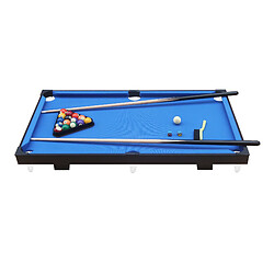 Acheter COUGAR - Table de Billard Portable Noir/Bleu Mini | Billard sur Table Surface de (Lxl) 110 x 56 cm | Billard Table Epaisseur Terrain de 12 mm | Garantie de 2 ans.