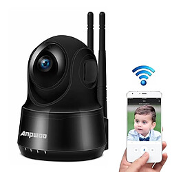 Wewoo Anpwoo Guardian Caméra IP CMOS HD WiFi 2.0MP 1080P 1/3 pouces, Prise en charge de la détection de mouvement / Vision nocturne (Noir)