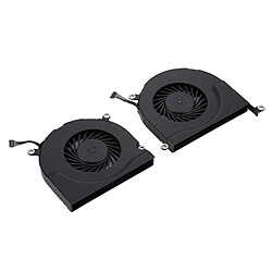 Acheter Wewoo Pour Macbook Pro 17 pouces A1297 2009 - 2011 Ventilateurs de Refroidissement Gauche + Droite 1 Paire pièce détachée