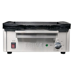 Plancha Electrique Professionnelle de Comptoir - 2 Zones 2,8 kW - Buffalo