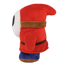 TOGETHER Peluche Shy Guy 17 cm de Super Mario Douce au Toucher Rouge