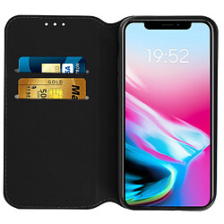 Avis Avizar Etui iPhone X / XS Housse folio portefeuille protection Classic Edition noir