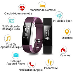 Montre Connectée Femmes Homme Bracelet Connecté Cardiofréquencemètre Montre Intelligente Etanche IP67 Smartwatch Montre Sport Podome