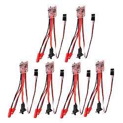 6 Pièces 20A Brosse Moteur Régulateur De Vitesse ESC Pour RC Réservoir Voiture Bateau 3-9.4V