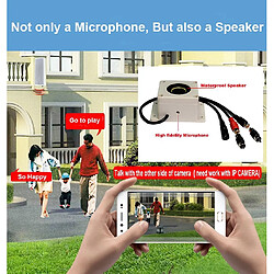 Avis Universal Microphone Etanche - Pour Caméra IP