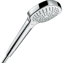 Déstockage - Hansgrohe - Douchette Multi EcoSmart Croma Select E 110 mm blanc/chromé