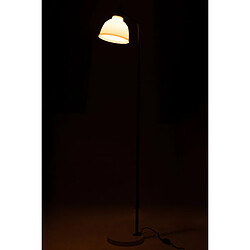 Avis Dansmamaison Lampe Sur Pied Magali Acier/Verre Blanc