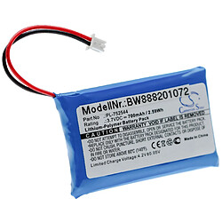 vhbw batterie compatible avec Educator ET-400, ET-402, ET-800, ET-802, EZ-900, EZ-902collier de dressage (700mAh, 3,7V, Li-Polymère)